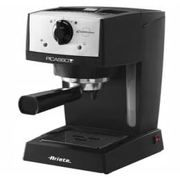 Espressomaschine Kompatibel mit Kaffeepads nach ESE-Standard Ariete Picasso 0.9L - Schwarz/Grau