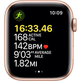 Apple Watch Series SE 1 (2020) GPS 44 mm - Aluminium Gold - Sportarmband Polarstern