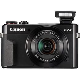 Kompakt Kamera Powershot G7X Mark II - Schwarz + Canon Zoom Lens 24-100mm f/1.8-2.8 f/1.8-2.8