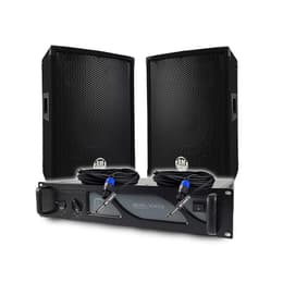 Pack Sono DJ BM SONIC Amplificateur BMS1000 1000W, Paire d'Enceintes Passives BMS08 2x300W, Câbles, Sonorisation PRO PA-Lautsprecher