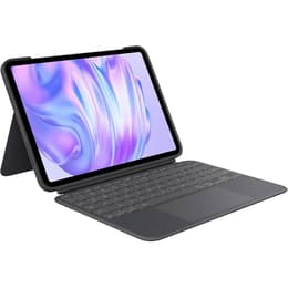 Logitech Tastatur AZERTY Französisch mit Hintergrundbeleuchtung Combo Touch