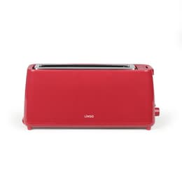 Toaster Livoo DOD168N 1 Schlitze - Rot