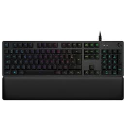 Logitech Tastatur AZERTY Französisch mit Hintergrundbeleuchtung G413 Carbone