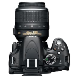 Spiegelreflexkamera D5100 - Schwarz + Nikon AF-S DX Nikkor VR f/3.5-5.6