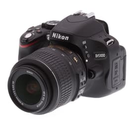 Spiegelreflexkamera D5100 - Schwarz + Nikon AF-S DX Nikkor VR f/3.5-5.6