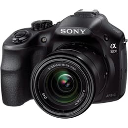 Spiegelreflexkamera Alpha a3000 - Schwarz + Sony E 18-55mm f/3.5-5.6 OSS f/3.5-5.6