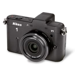 Hybrid - Nikon 1 V1 - Schwarz + Objektiv Nikkor 10-30mm