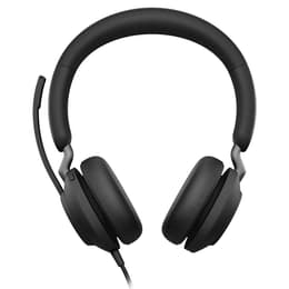 Jabra Evolve 2 40 Kopfhörer mit kabel mit Mikrofon - Schwarz