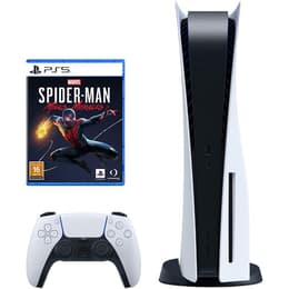 PlayStation 5 825GB - Weiß + Spider-Man Miles Morales