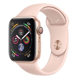 Apple Watch (Series 4) 2018 GPS + Cellular 40 mm - Aluminium Gold - Sportarmband Roségold