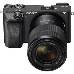Hybrid - Sony A6300 Schwarz Objektiv Sony E PZ 16-50mm f/3.5-5.6 OSS Lens