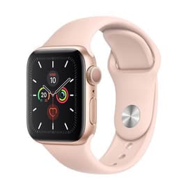 Apple Watch (Series 5) 2019 GPS 40 mm - Aluminium Roségold - Solo Loop Rosa