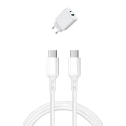 Kabel und Wandgesteck (USB-C + USB-C) 25W - WTK