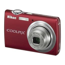 Kompakt Kamera Coolpix s220 - Rot + Nikon Nikkor 3X Optical Zoom 35-105mm f/3.1-5.9 f/3,1-5,9