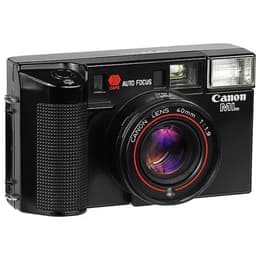 Kompakt Kamera AF35ML - Schwarz + Canon Zoom Lens 40mm f/1.9 f/1.9