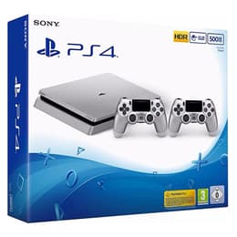 PlayStation 4 Slim 500GB - Grau - Limited Edition Silver