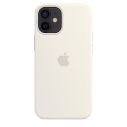 Apple-Hülle iPhone 12 mini - Magsafe - Silikon Weiß