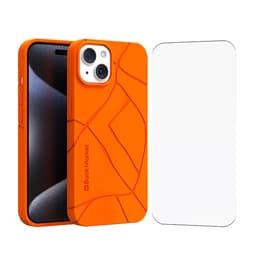 Back Market Hülle iPhone 15 und schutzfolie - Recycelter Kunststoff -