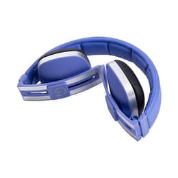 Hiditec WHP0100 Kopfhörer verdrahtet mit Mikrofon - Blau