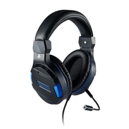 Bigben Stereo Gaming Headset Kopfhörer gaming verdrahtet mit Mikrofon - Schwarz/Blau