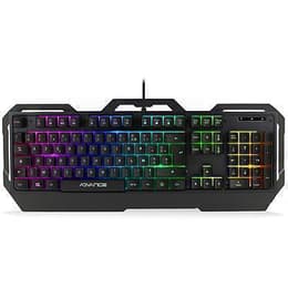 Advance Tastatur AZERTY Französisch mit Hintergrundbeleuchtung RGB GTA 250