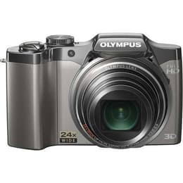 Kompakt Kamera SZ-30MR - Grau + Olympus Optical Zoom ED 25-600mm f/3-6.9 f/3-6.9