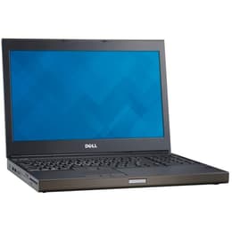 Dell Precision M4800 15" Core i7 2.5 GHz - SSD 256 GB - 8GB QWERTY - Italienisch