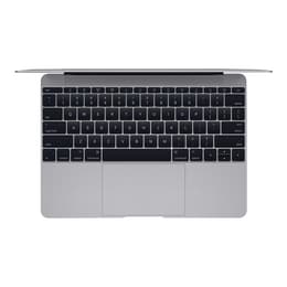 MacBook 12" Retina (2016) - Core m3 1.1 GHz SSD 256 - 8GB - QWERTY - Portugiesisch