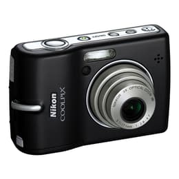 Kompakt Kamera Coolpix L12 - Schwarz + Nikon Nikkor 3x Optical Zoom 35–105mm f/2.8–4.7 VR f/2.8–4.7
