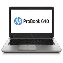 HP ProBook 640 G1 14" Core i3 2.4 GHz - SSD 128 GB - 8GB AZERTY - Französisch