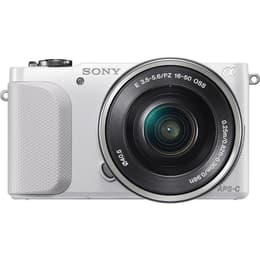 Hybrid Sony Nex 3N Weiß + Objktiv Sony 16-50 mm f/3-5.5-6