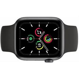 Apple Watch (Series SE) 2020 GPS 44 mm - Aluminium Grau - Sport loop Schwarz