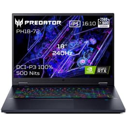 Acer Vector 16 HX AI 18" GHz - SSD 1 TB - 32GB - RTX 5070 AZERTY - Französisch