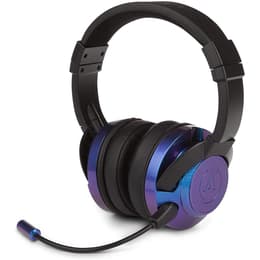 Powera Fusion Wired Gaming Headset Cosmos Nebula Kopfhörer Noise cancelling gaming verdrahtet mit Mikrofon - Schwarz/Blau