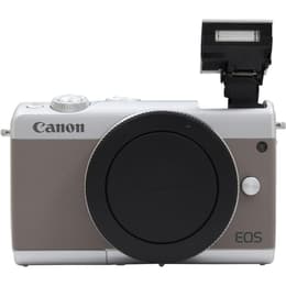 Hybrid - Canon EOS M100 nur Gehäuse Grau