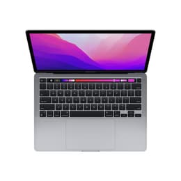 MacBook Pro 13" (2022) - Apple M2 mit 8‑Core CPU und 10-core GPU - 24GB RAM - SSD 512GB - QWERTY - Englisch