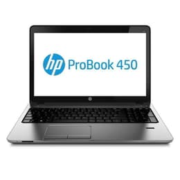 HP ProBook 450 G1 15" Core i3 2.4 GHz - SSD 128 GB - 4GB QWERTY - Englisch