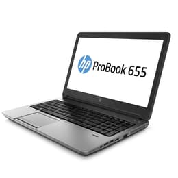 HP ProBook 655 G1 15" A10 2.3 GHz - SSD 512 GB - 8GB QWERTY - Englisch