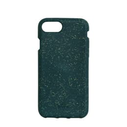 Hülle iPhone SE (2022/2020)/8/7/6/6S - Natürliches Material - Grün