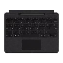 Microsoft Tastatur AZERTY Französisch Wireless mit Hintergrundbeleuchtung Surface Pro X / 8 / 9 Signature Keyboard + Slim Pen