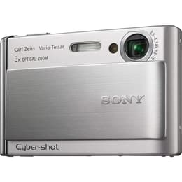 Kompakt - Sony Cyber-Shot DSC-T90 - Silber