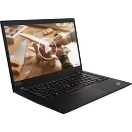 Lenovo ThinkPad T490S 14" Core i5 1.6 GHz - SSD 256 GB - 8GB QWERTY - Skandinavisch