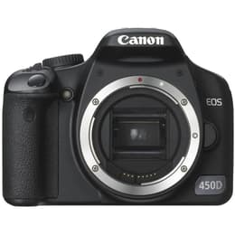 Spiegelreflexkamera Canon 450D Schwarz + Objektiv Sigma 18-200 mm f/3.5-6.3 DC Macro OS HSM