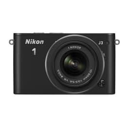 Hybridkamera - Nikon 1 J3 - Schwarz