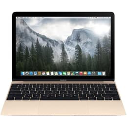 MacBook 12" Retina (2016) - Core m3 1.1 GHz SSD 256 - 8GB - QWERTY - Niederländisch