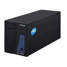 Tecno UPS TC-1200VA 500W, 3 Schuko/EU/ITA Exits Kabel