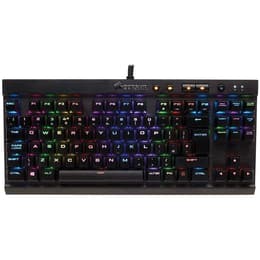 Corsair Tastatur QWERTY Spanisch mit Hintergrundbeleuchtung K65 Cherry MX RGB