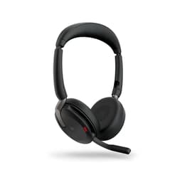 Jabra Evolve2 65 Flex MS Kopfhörer Noise cancelling wireless mit Mikrofon - Schwarz