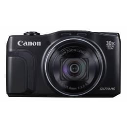 Kompaktkamera Canon PowerShot SX710 HS Schwarz + Objektiv Canon Zoom Lens 30x IS 25-750 mm f/3.2-6.9