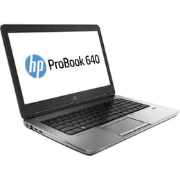 HP ProBook 640 G1 14" Core i3 2.4 GHz - SSD 128 GB - 4GB